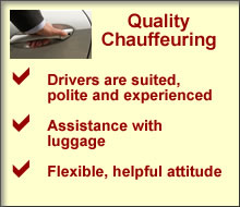 Quality chauffeur service for businesses in Suffolk and Norfolk